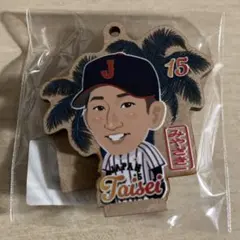 ⭐️侍JAPAN ☆宮崎限定ガチャ☆木製チャーム☆15 大勢投手