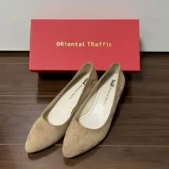 Oriental Traffic ベージュパンプス 24cm