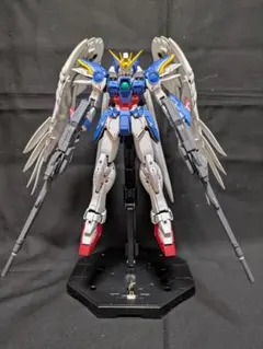 ガンプラ 塗装済み完成品 ウィングガンダムゼロ ew MG ミキシング