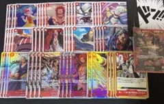 ワンピースカードゲーム 赤シャンクス　赤髪海賊団 デッキ　50枚