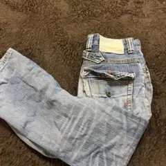EDWINダメージジーンズ