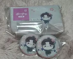 フリューくじ ふんわり桜もちぴこの段 忍たま 山田利吉セット