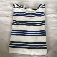 ユニクロトップスボーダーワンピースチュニック