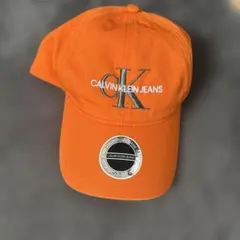 CALVIN KLEIN JEANS オレンジキャップ