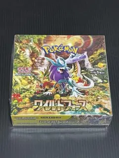 ポケモンカード　ワイルドフォース BOXシュリンク付き未開封