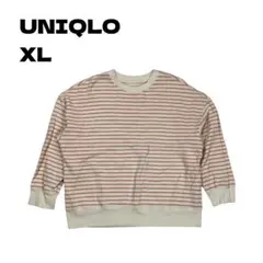 UNIQLO ウルトラストレッチセット(上のみ) ライトオレンジ XL 美品