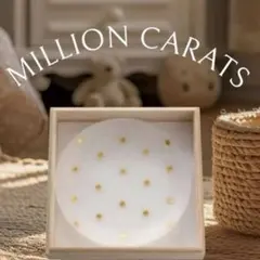 【美品・即日発送】MILLION CARATS和紙調アクリル 箔水玉プレートのサムネイル