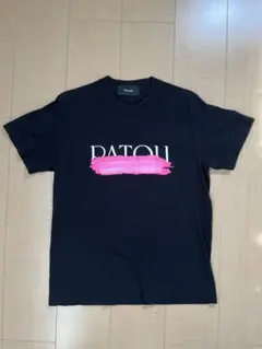 account PATOU ロゴTシャツ ブラック