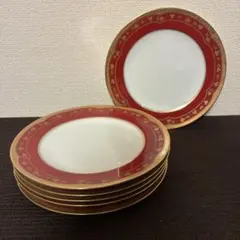 大倉陶園 リミテッドエディション 金蝕金彩 デザートプレート 16.5cm