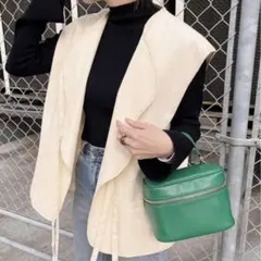 美品 select MOCA テープデザインウェーブベスト