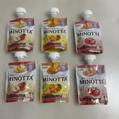 ピジョン くだものスムージー MINOTTA 6個セット