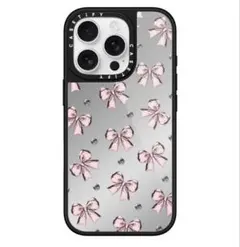CASETiFY ピンクリボンデザイン iPhone16proケース - メルカリ