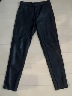 【サイズM】ZARA フェイクレザーパンツ
