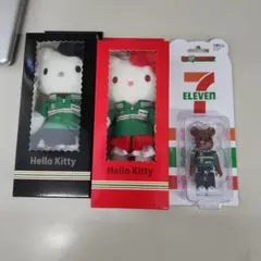 ハローキティ セブンイレブン 限定 コラボ ぬいぐるみ 2種セット レア