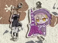 10点セット※　棗いつき　連結アクリルキーホルダー　アクキー　コラボ　東京タワー 2点セット※ 棗いつき 連結 アクリル キーホルダー アクキー 東京タワー