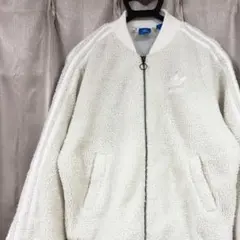 adidas originals 보어 트랙 탑 재킷 L 자수