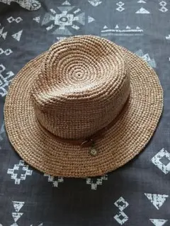 【新品・タグ付】IL BISONTE イルビゾンテ ラフィアハット 麦わら帽子