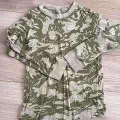 Nike カモフラージュ 長袖カットソー XS