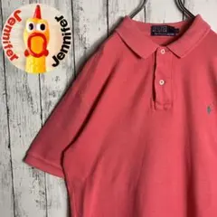【VINTAGE】古着 90s メンズ ポロバイラルフローレン ポロシャツ XL