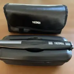 THERMOS 保温弁当箱 2段式 専用ポーチ付きのサムネイル