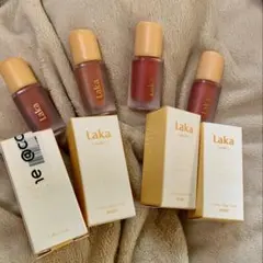 Lakaフルーティーグラムティント　グロス4本　102 103 111 113