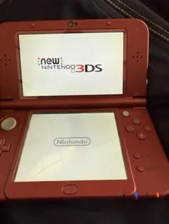 Newニンテンドー3DS LL メタリックレッド、ソフト２本付