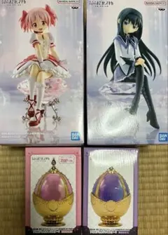 鹿目まどか 暁美ほむら フィギュア　ソウルジェムキャニスター2 まとめ売り