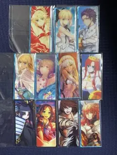 FGO 最初再臨展 編成画面風カード セイバー ライダー まとめ売り