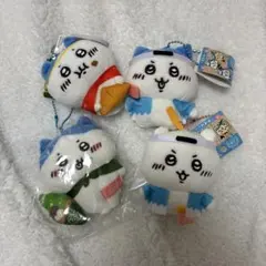 京都限定　ちいかわ　ハチワレ　抹茶ソフト　新撰組　伏見稲荷