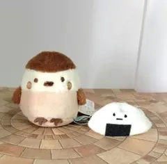 おまけ付き！すずめ てのりぬいぐるみ 「すみっコぐらし」おにぎりの帽子付き