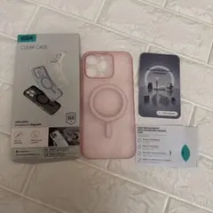 【未使用】ESR iPhone16proMaxケース MagSafe対応 ピンク