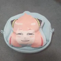 SPY x FAMILY キャラクターポーチ 水色 スリーコインズ アーニャ