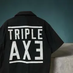 triple axe トリプルアックス XL オープンカラーシャツ【新品未使用