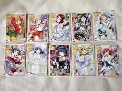 Aqours finale クリアカード ホロ＆箔サイン - メルカリ