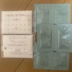 ALBION FACIAL COTTON-L & FLARUNÉセット