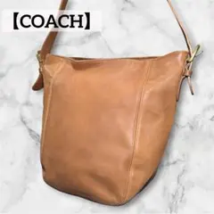 【COACH】コーチ　オールドコーチ レザー ショルダーバッグ ブラウンのサムネイル