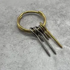 バレンシアガ BALENCIAGA ネジ 釘 バングル Sサイズのサムネイル