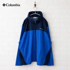 美品 Columbia コロンビア ナイロンジャケット フード付き R1206
