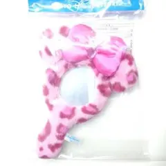 東京ディズニーリゾート ミニー レオパード柄 ヒョウ柄 ミラー ピンク