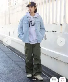 【新品未使用】WEGO  BIGデニムジャケット フリーサイズ