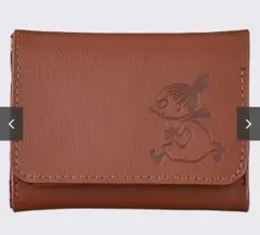 ムーミン　牛革三つ折り財布　宝島社　リトルミイ