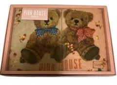 新品　未使用品　PINK HOUSEクマのイラスト 2枚セットのサムネイル