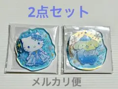 サンリオ スノーレインボー ミニアクリルキーホルダー キティ ポムポムプリン