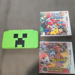 Nintendo 2DS LL マインクラフト 本体 ソフト2本セット