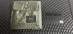 【希少】HEAD PORTER ヘッドポーター タンカー 三つ折り財布 オリーブのサムネイル