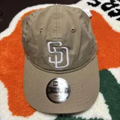 ニューエラ キャップ サンディエゴ・パドレス ベージュ キッズ