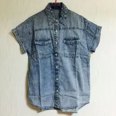 ケミカルデニムシャツ