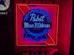 Pabst Blue Ribbon　ネオンサイン