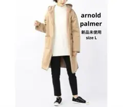 新品未使用タグ付　アーノルドパーマー　リバーシブルムートンフードコート　L