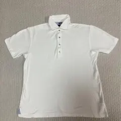 ◎ トミーヒルフィガー　メンズ　ポロシャツ　半袖　白　綿100%